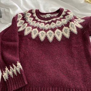 LL Bean sweater.  Never worn.